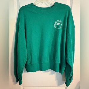 Old Navy Green Women's Crew Neck Sweater